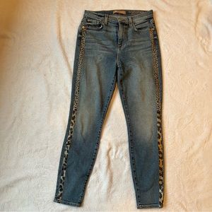 7 For All Mankind The High Waist Ankle Skinny Jeans